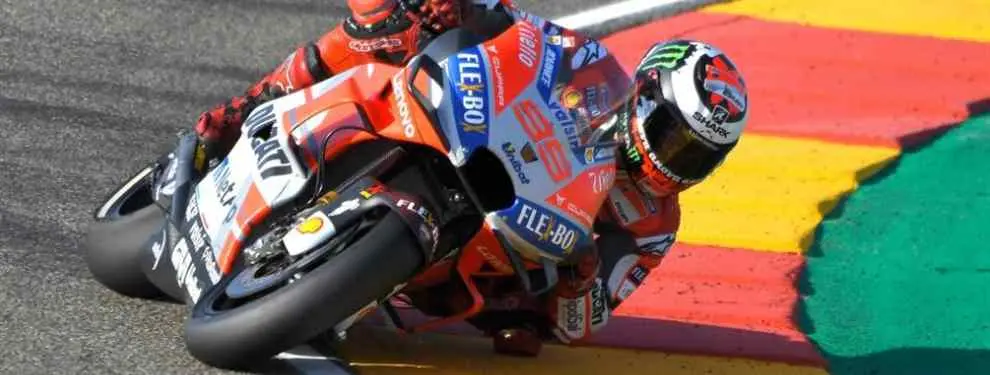 Marc Márquez le da una 'bofetada' de realidad a Jorge Lorenzo en Aragón (y Rossi monta el lío)