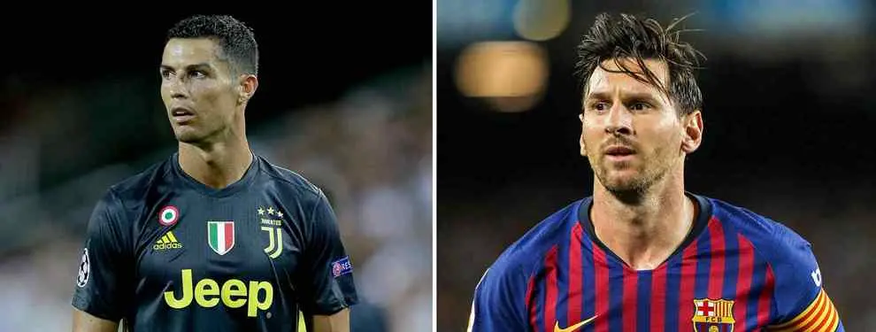 Hay mensajes: Messi y Cristiano Ronaldo. La porquería sale a la luz