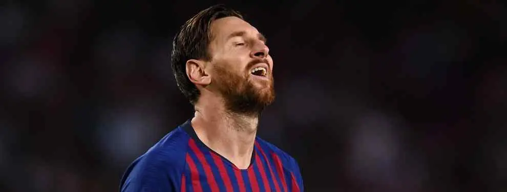 Palo a Messi: el crack que no quiere saber nada del Barça