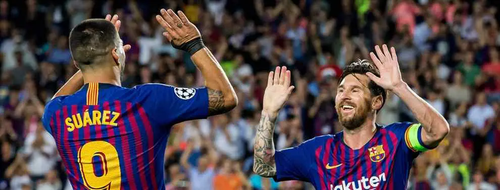Luis Suárez se lo cuenta a Messi: la oferta que tiene para dejar el Barça en verano (y se lo piensa)