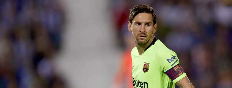 Hay que quitarlo: Messi corta una cabeza en el Barça (y es una estrella de Valverde)