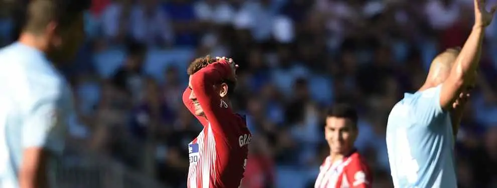 Griezmann corta cabezas en el Atlético de Madrid: los tres señalados tras perder ante el Celta