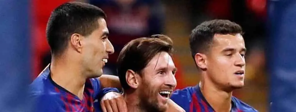 Muy feo: Messi, Coutinho y Luis Suárez no se lo creían (y pasó): el show de un crack del Barça