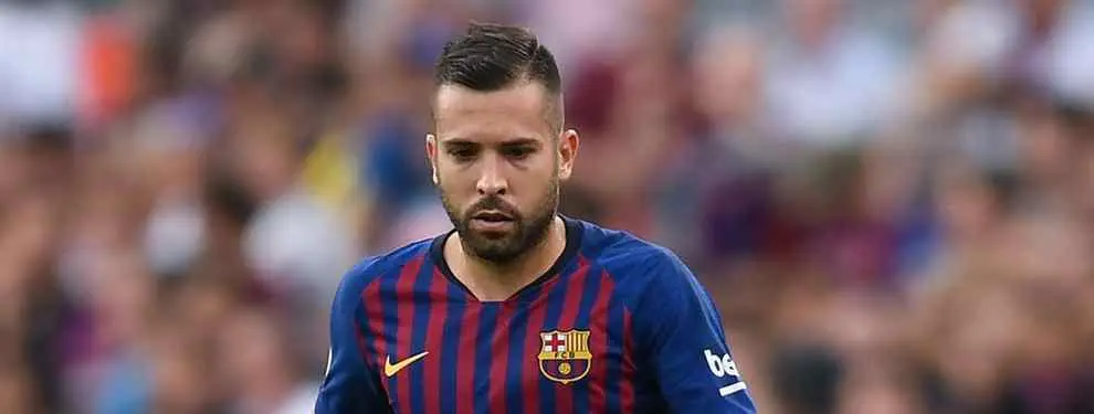 Jordi Alba y el lío con el Barça: peor que con Luis Enrique (y Messi sabe de qué va)