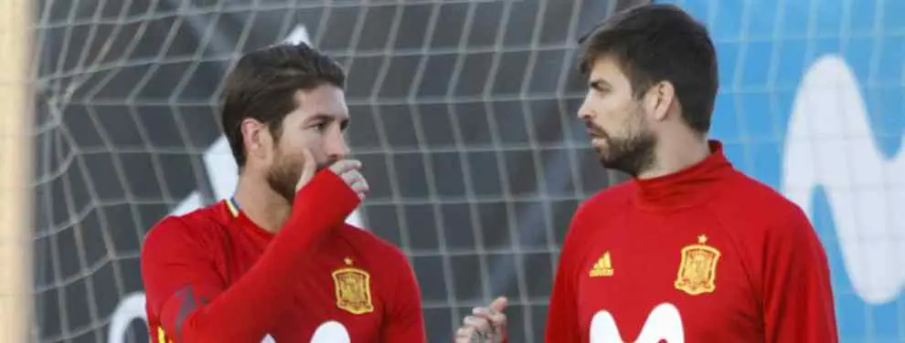 Sergio Ramos se lo dice a Piqué: la última locura de Florentino Pérez en el Real Madrid