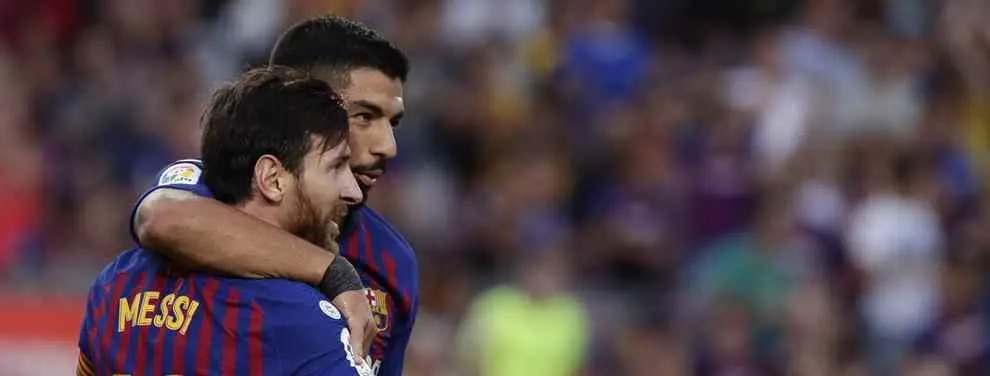 Messi revienta un fichaje en el Barça: no lo quiere (y Luis Suárez tampoco)