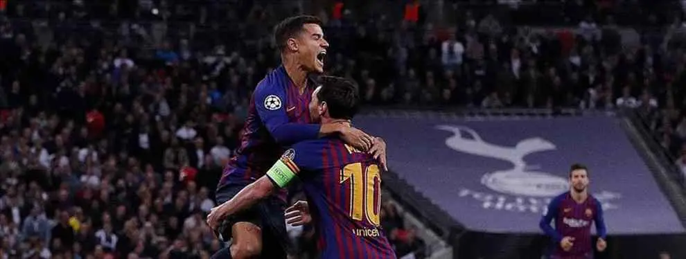 Coutinho se lo dice a Messi: quiere fichar por el Barça (y se carga a Luis Suárez)