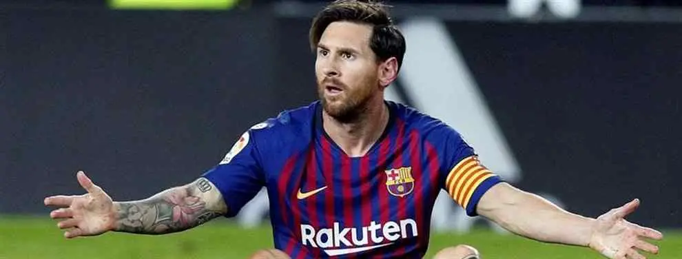 Messi lo veta en el Barça. Y negocia con Florentino Pérez su fichaje por el Real Madrid