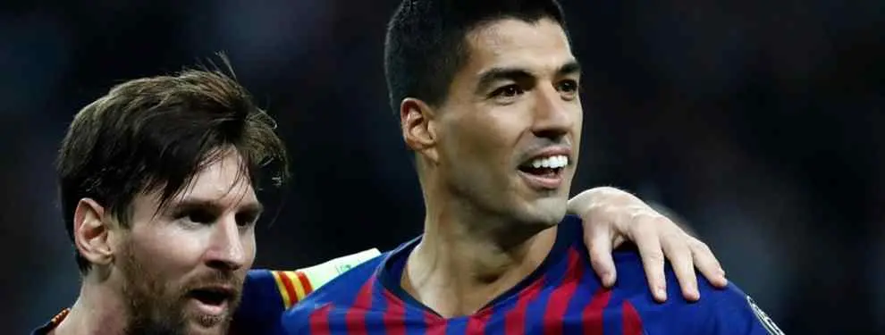 La opción que Messi pone sobre la mesa del Barça para salvar el cuello a Luis Suárez