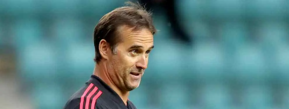 El entrenador que tiene un billete pagado a Madrid si Lopetegui la lía
