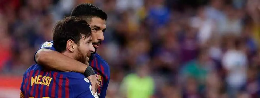 Luis Suárez se lo dice a Messi: el crack que se ofrece al Barça (y le quita el puesto)