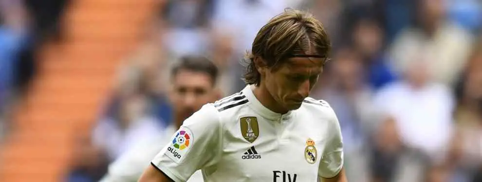 Luka Modric está fuera. Negocia su salida. Y es para irse en enero