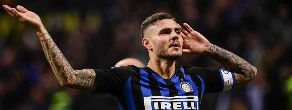 Icardi y el mensaje a Messi para el Barça - Inter (y se enteran en el Real Madrid)