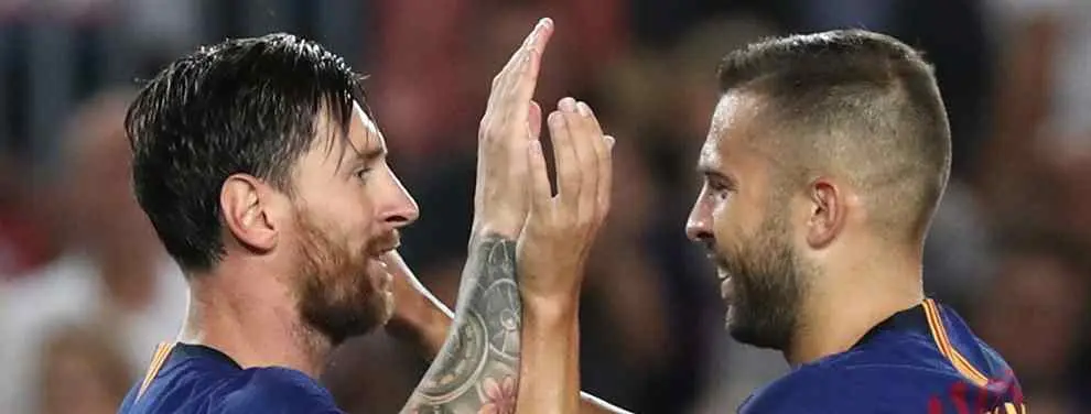 Messi lo sabe. Y Jordi Alba también: la lista en el Barça para fichar un lateral en enero