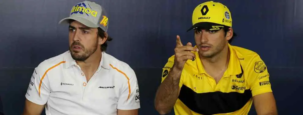 Carlos Sainz habla sin tapujos de lo que pasa con Fernando Alonso en la F1