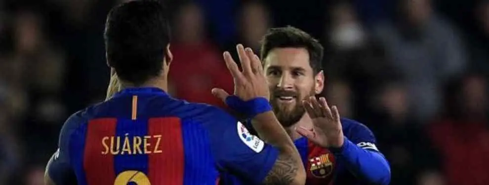 Messi salva el cuello de Luis Suárez: paraliza una llegada y acelera otra