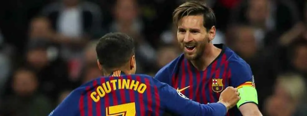 Quieren echarlo, pero no quiere irse: Messi, Coutinho, Luis Suárez y el último lío en el Barça