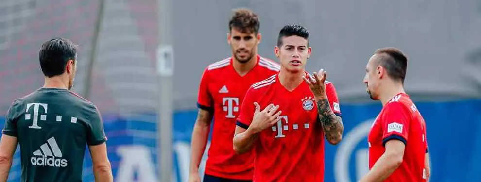 El obstáculo inesperado que James Rodríguez se ha encontrado para volver al Real Madrid