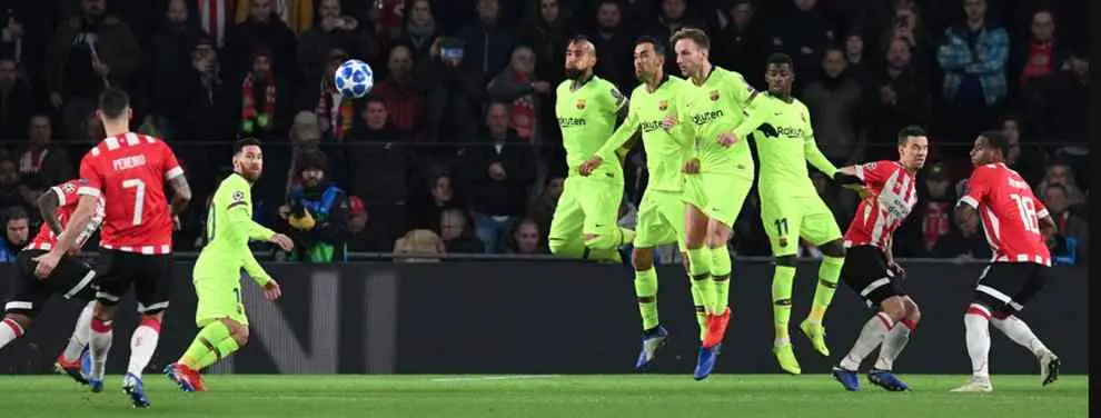Messi no lo ve claro: cinco fichajes galácticos o estalla la bomba en el PSV-Barça