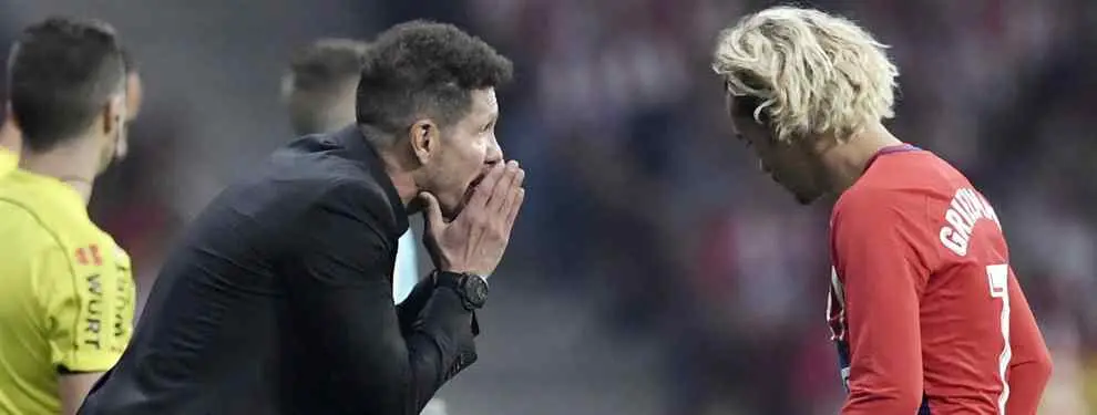 La oferta a Griezmann que puede provocar la salida de Simeone del Atlético de Madrid