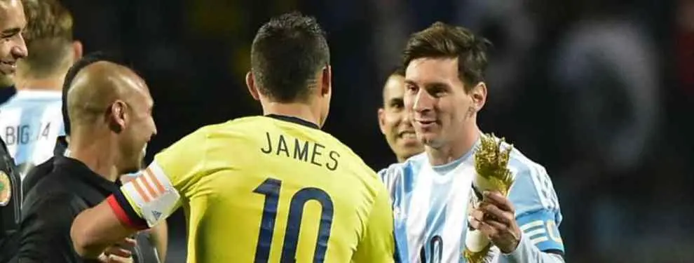 El amigo de Messi que Florentino Pérez quiere convertir en galáctico (y James Rodríguez, implicado)