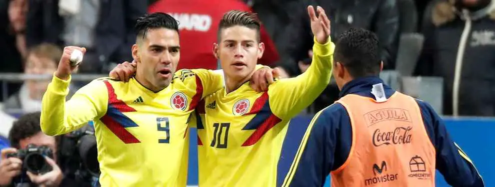 Colombia negocia con su nuevo seleccionador (y James Rodríguez y Falcao dan luz verde)