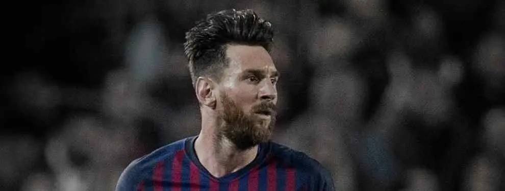 Escándalo en el Barça: Messi alucina con el crack que se fotografía con la camiseta del Real Madrid