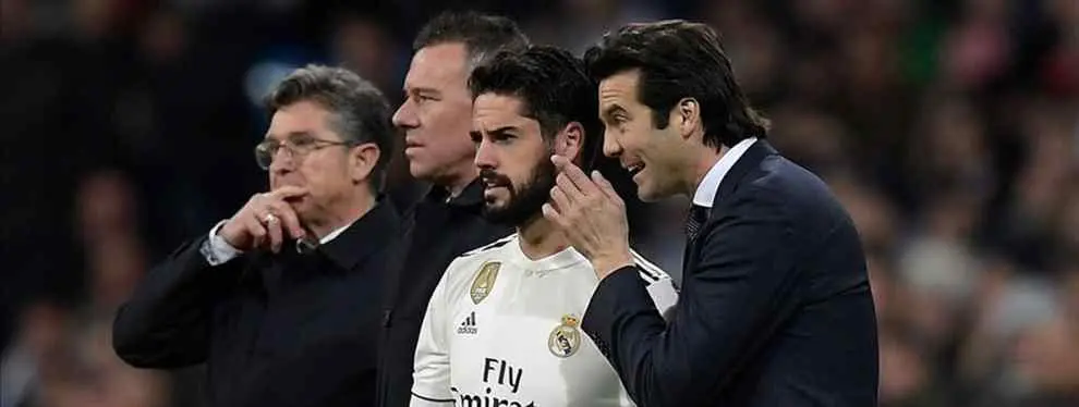 Lío muy feo con Isco: sale la basura en el Real Madrid (y Solari está metido hasta el cuello)