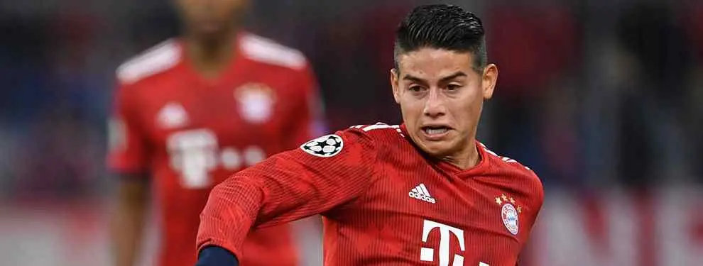 James Rodríguez tiene una oferta bomba: la reunión de Jorge Mendes en las últimas 24 horas