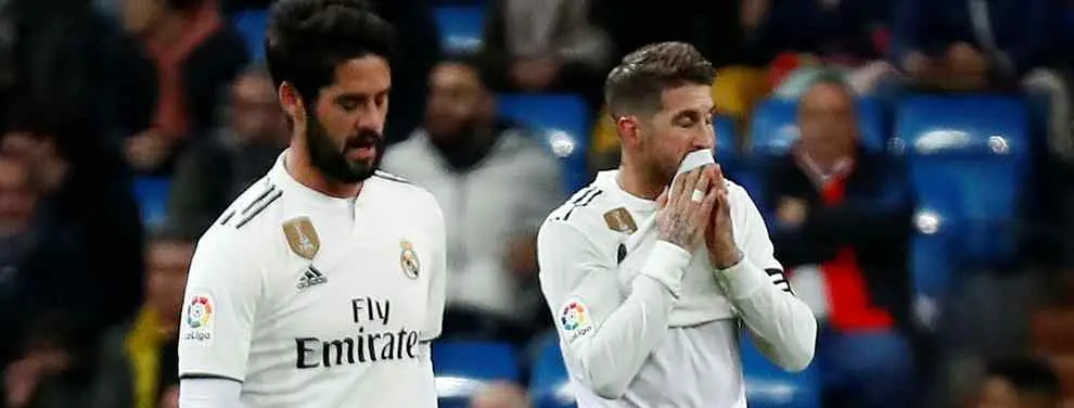 La pelea de Sergio Ramos con un crack del Real Madrid: ¡A gritos!