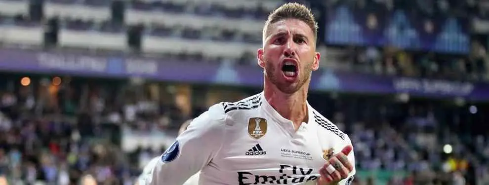 Sergio Ramos lo sabe: el tapado de Florentino Pérez para la delantera del Real Madrid es una bomba