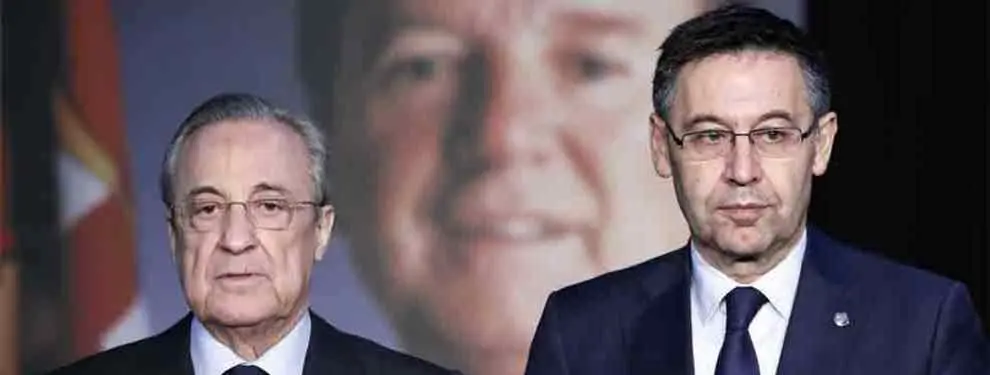 Niega al Barça de Messi para negociar con Florentino Pérez (y el Real Madrid)