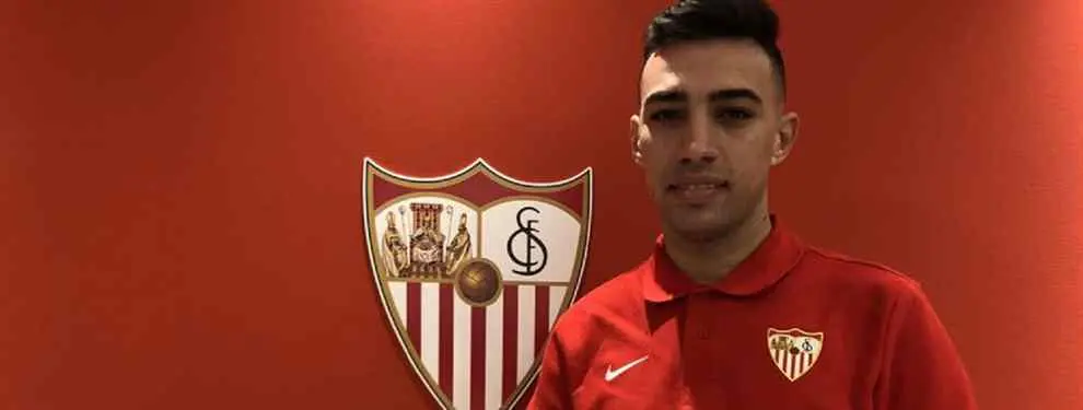 La opción prioritaria que el Barça ha sacado del Sevilla en la venta de Munir El Haddadi