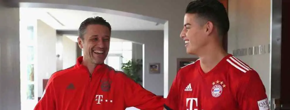 Kovac saca la basura de James Rodríguez (y arde el Bayern de Múnich)