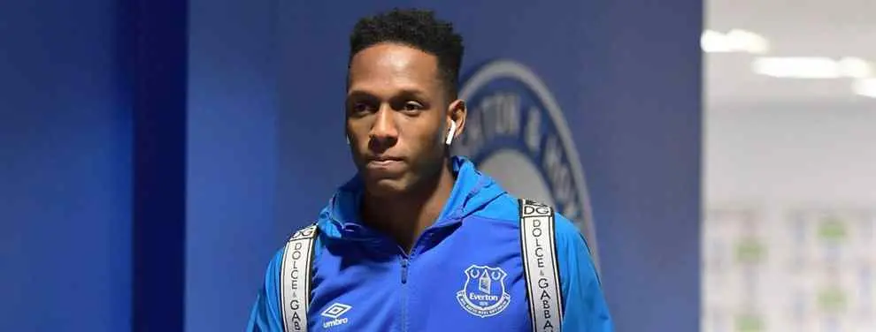 Yerry Mina rechaza una oferta para salir del Everton