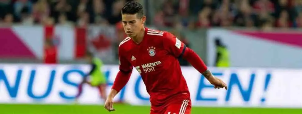 Escándalo James Rodríguez: el último lío que lo saca del Bayern de Múnich (y en enero)