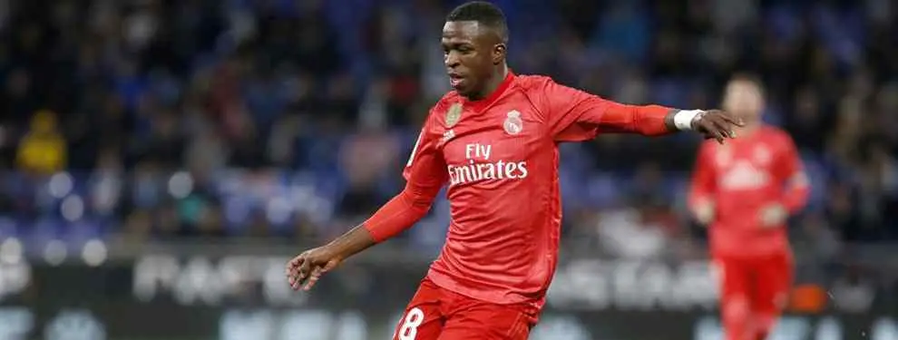 El lío con Vinicius (y tres cracks del Real Madrid) que llega a Florentino (y preocupa a Solari)