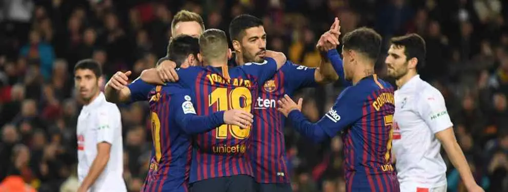 Luis Suárez, Piqué y Messi celebran: el Barça está a 48 horas de anunciar una operación bomba