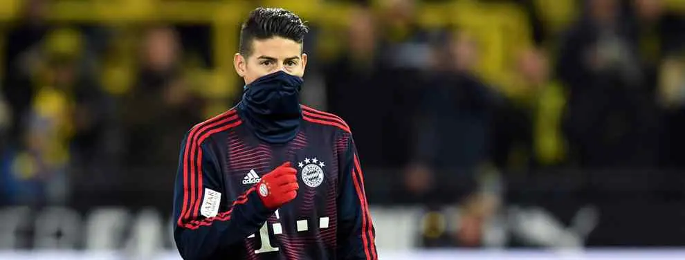 El sustituto de Solari que pide a Florentino Pérez la vuelta de James Rodríguez