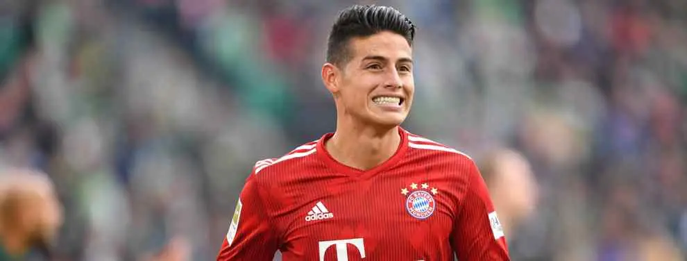 James Rodríguez o el lío en un hotel de Múnich que destroza al colombiano