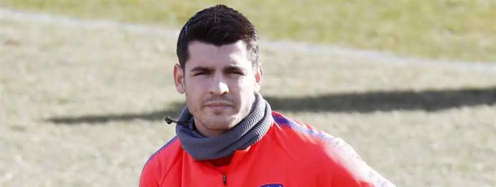 El delantero sorpresa que se le escapó al Atlético en enero (Morata era un segundo plato)