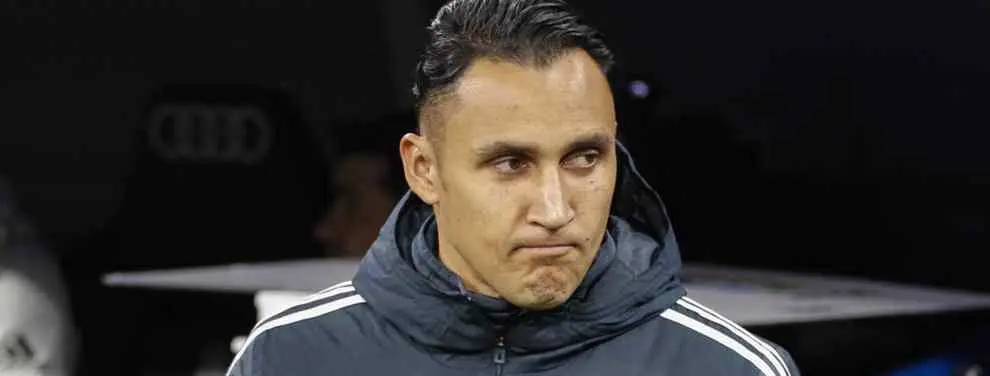 Keylor Navas y la llamada a un equipo Premier que lo saca del Real Madrid a final de temporada