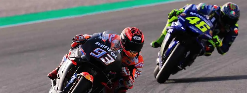 Valentino Rossi dispara primero a Marc Márquez (y a Jorge Lorenzo)
