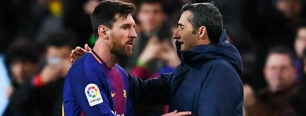 ¡Saltan chispas!: Tremenda enganchada entre Messi y Valverde (y calientan el Barça-Real Madrid)