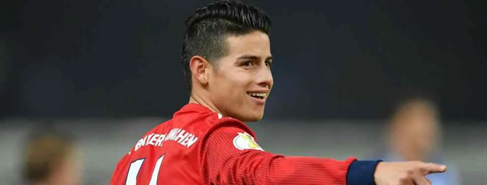 La llamada a James Rodríguez para hacerlo el nuevo líder de un grande de Europa