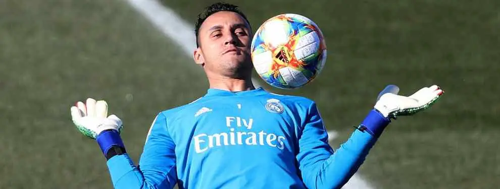Bombazo: Florentino Pérez ata al sustituto de Keylor Navas en el Real Madrid (y no es Lunin)