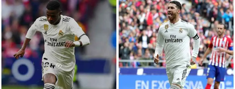 Vinícius se enfrena a Sergio Ramos: el fichaje que pide a Florentino Pérez para el Real Madrid