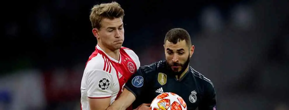 El codiciado Matthijs de Ligt elige destino (y Messi y Florentino Pérez alucinan)