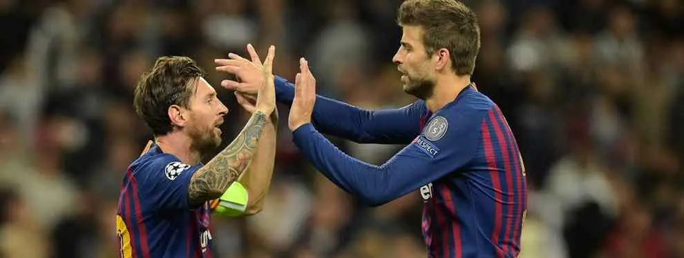 La charla de Messi con Piqué que revoluciona el futuro del Barça (y pide un delantero)