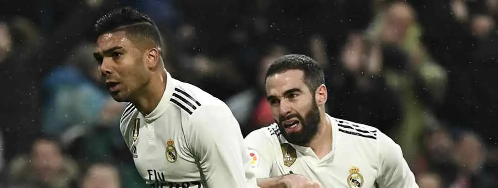 El trueque de Champions que puede sacar a Casemiro del Real Madrid (Florentino Pérez lo negociará)